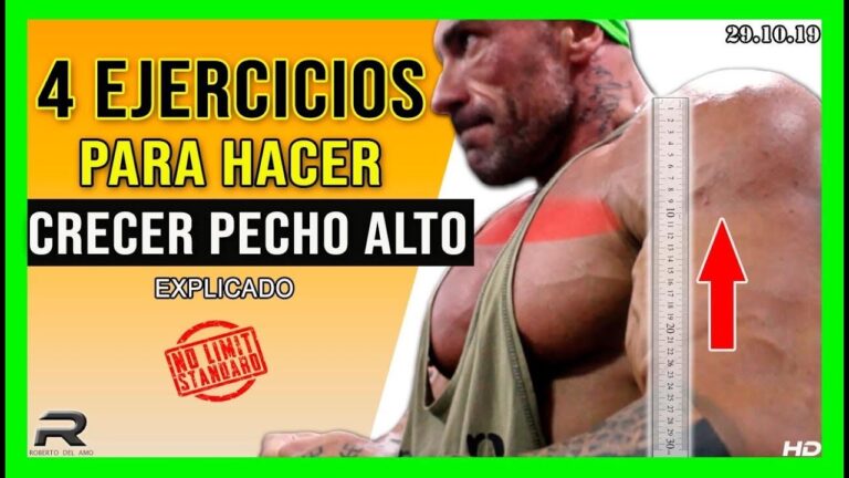Como hacer crecer el pecho hombre