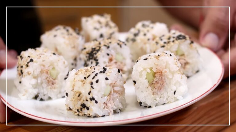 Como hacer sushi casero sin alga