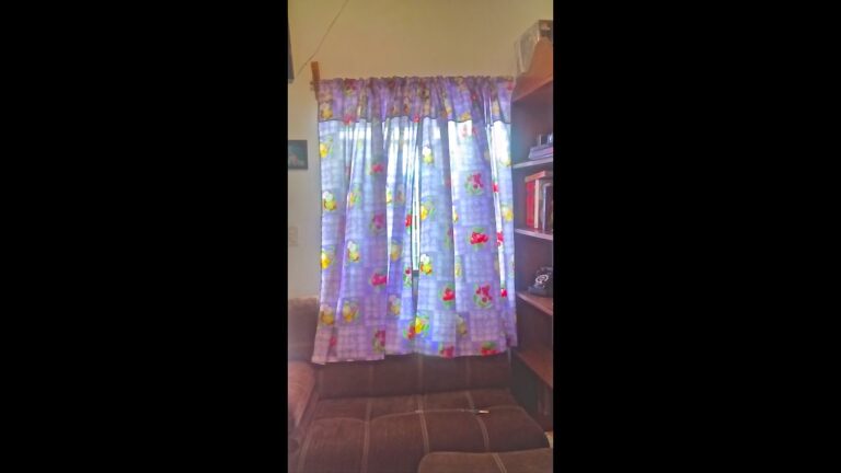 Como hacer cortinas faciles a mano