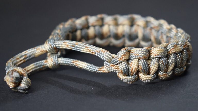 Como hacer pulseras paracord