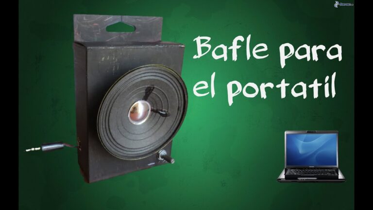 Como hacer altavoces para pc