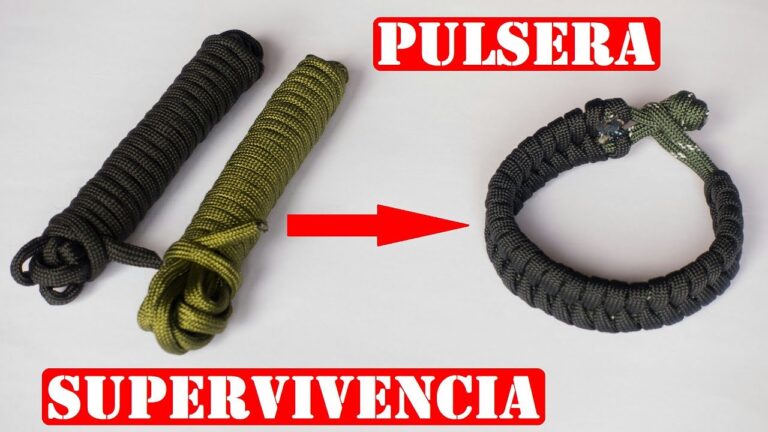 Cómo hacer pulseras paracord: el arte de crear accesorios únicos