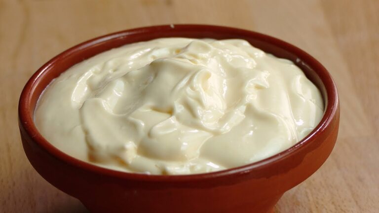 Como hacer mayonesa casera con batidora