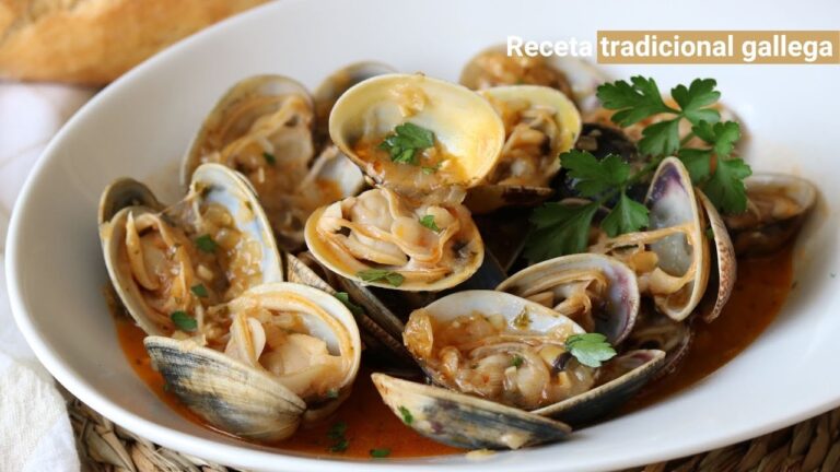 Como hacer almejas a la marinera receta gallega