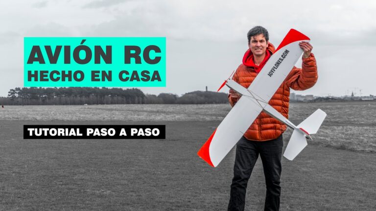 Como hacer un avion rc casero paso a paso