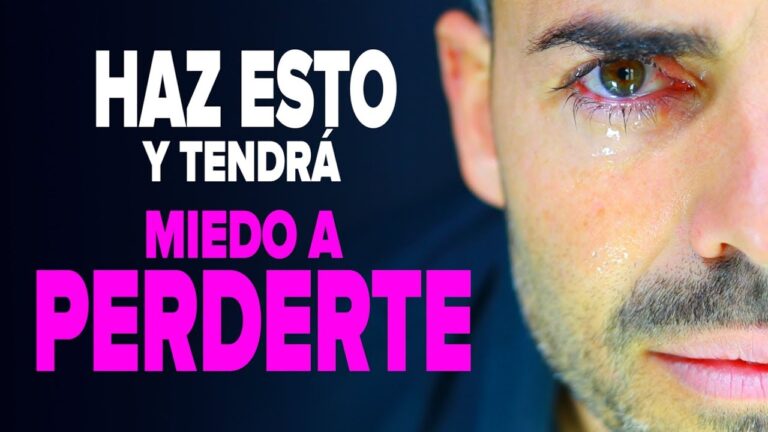 Como hacer que un hombre sienta que te pierde