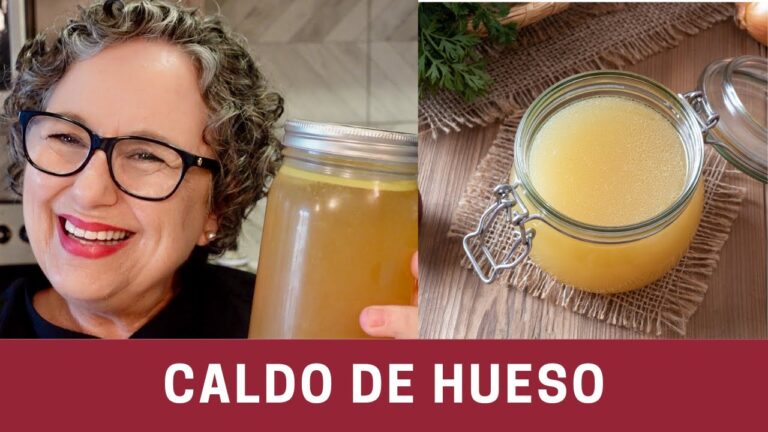 Como hacer el caldo de hueso de pollo
