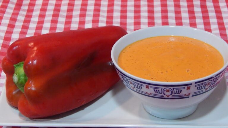 Como hacer salsa de pimientos