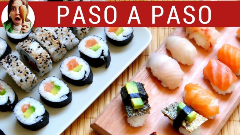 Como hacer sushi casero