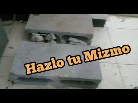 Como hacer pollos de cemento
