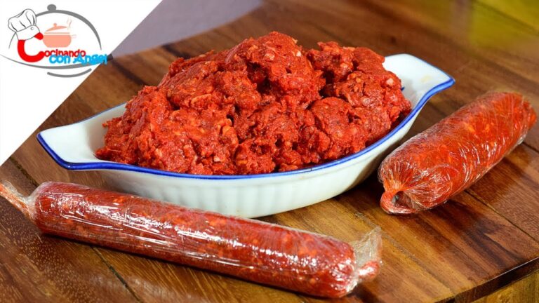 Como hacer chorizo casero