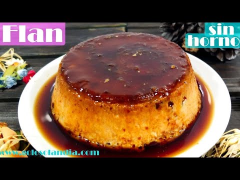 Como hacer flan casero en olla express