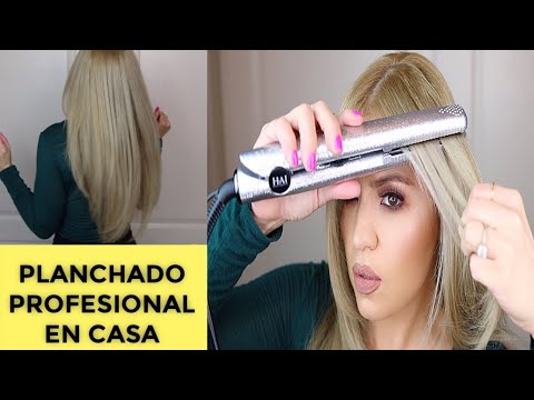 Secretos para prolongar la duración del cabello planchado