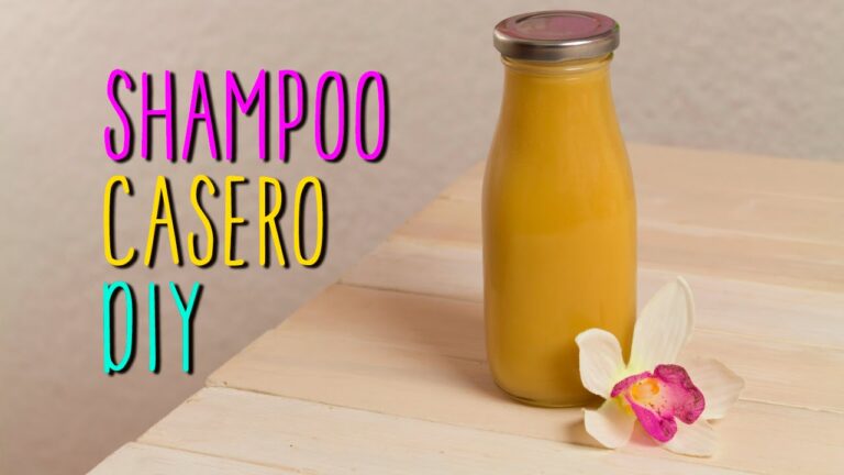 Como hacer shampoo casero natural