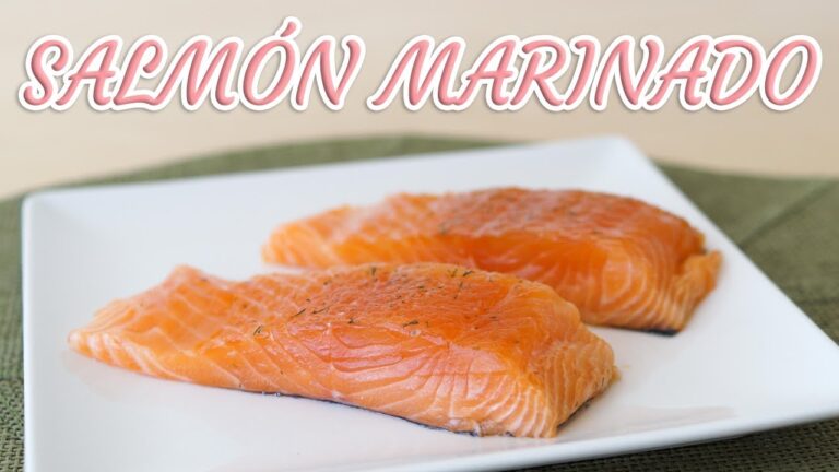 Como hacer salmon marinado casero