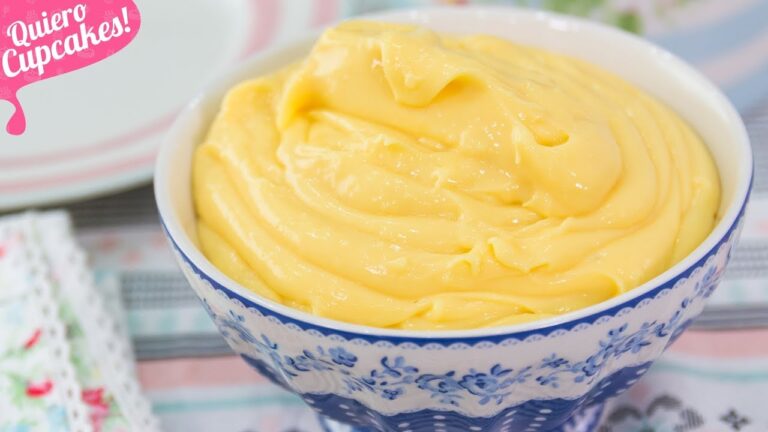 Como hacer crema pastelera facil y casera