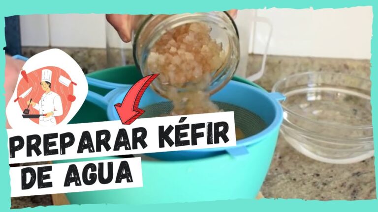 Como hacer kefir de agua casero