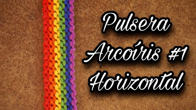 Como hacer pulseras lgbt