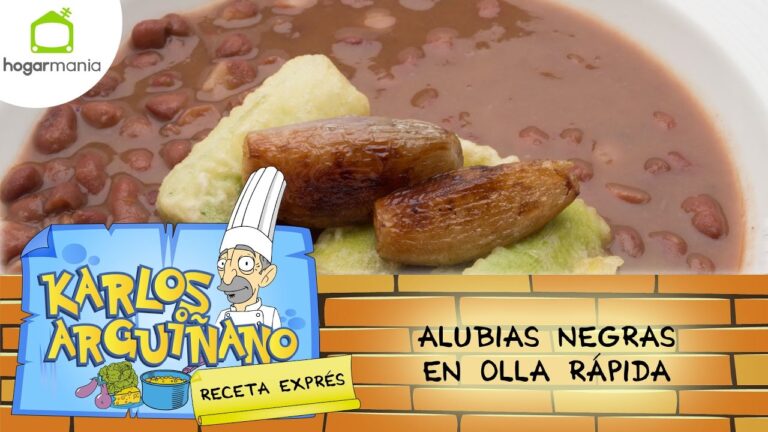 Ahorra tiempo y disfruta de exquisitas alubias negras en olla express