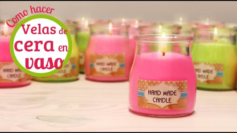 Como hacer cera casera para velas