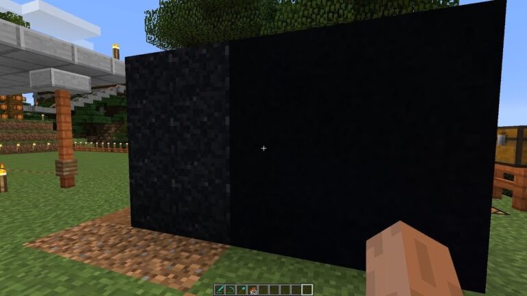 Como hacer cemento negro en minecraft
