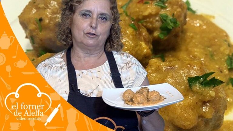 Deléitate con la receta de albóndigas en salsa de almendras en solo 6 pasos