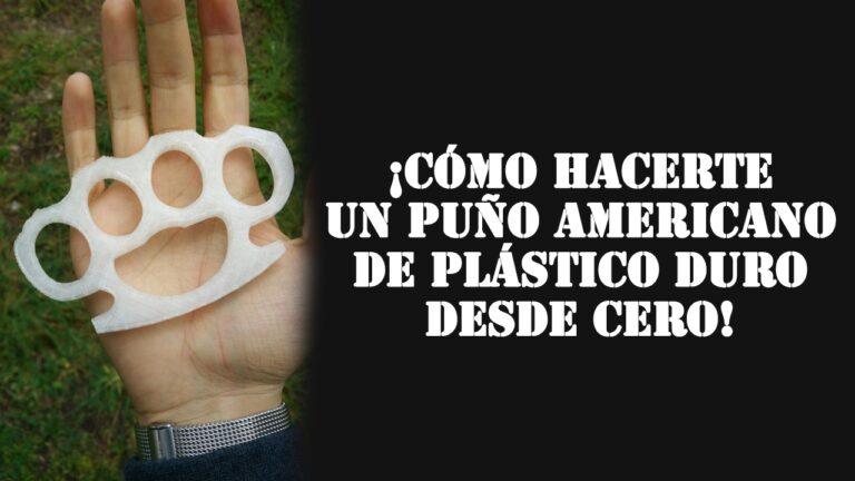 Como hacer puño americano casero