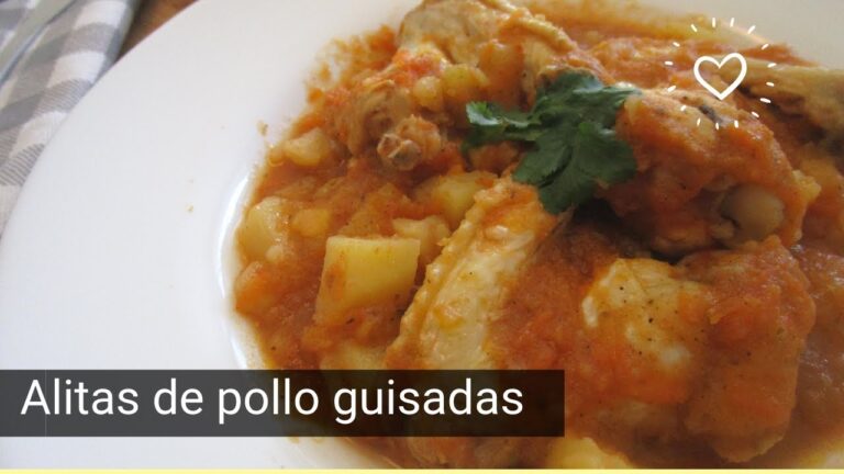 Como hacer alitas guisadas