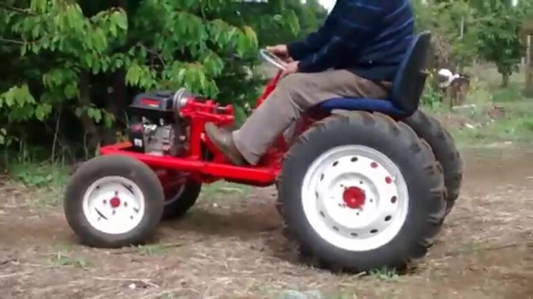 Como hacer tractor casero