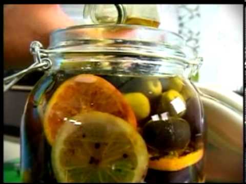 Como hacer aceitunas sabor anchoa
