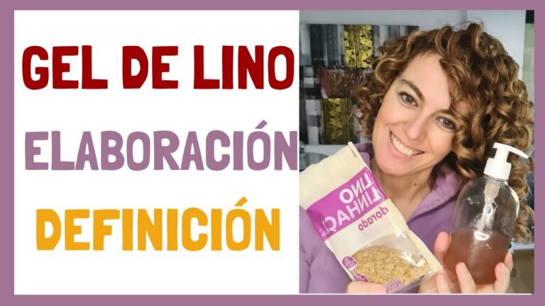 Descubre el método infalible para rizos definidos: Gel de lino casero
