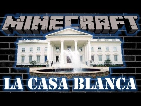 Como hacer la casa blanca en minecraft