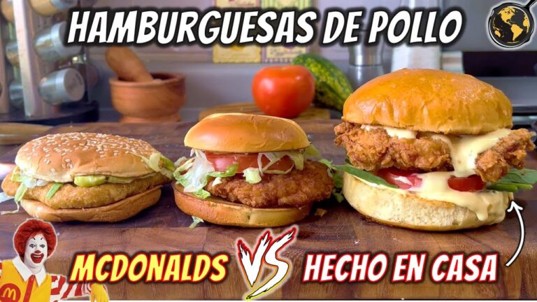 Como hacer hamburguesas de pollo estilo kfc
