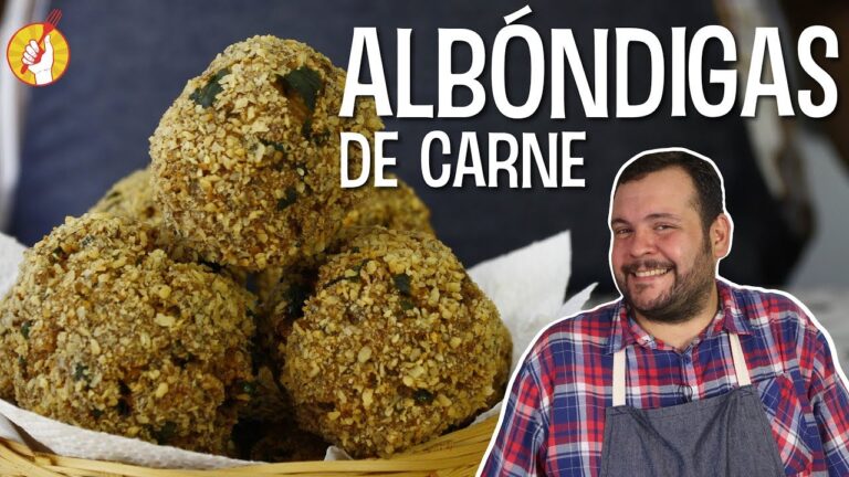 Como hacer albondigas rebozadas