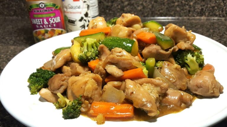 Como hacer pechuga de pollo al estilo chino