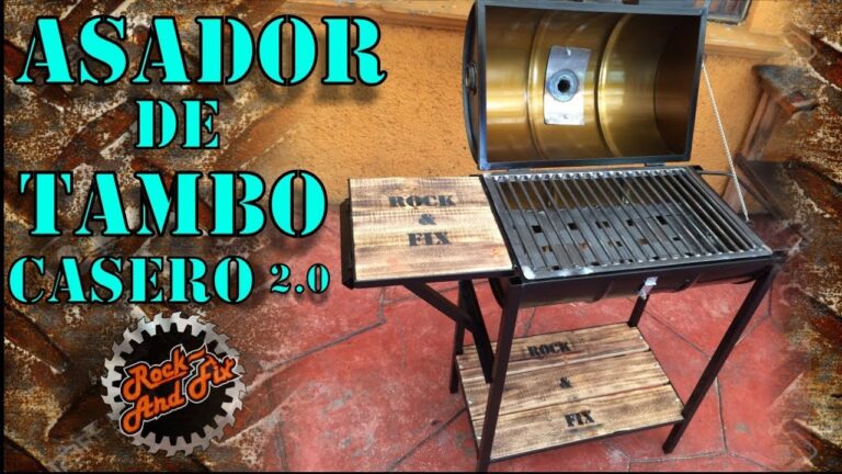 Como hacer asador casero