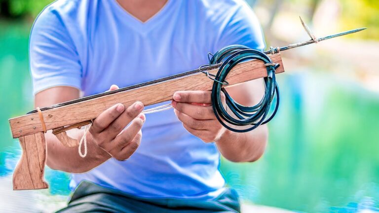 Como hacer un arpon casero