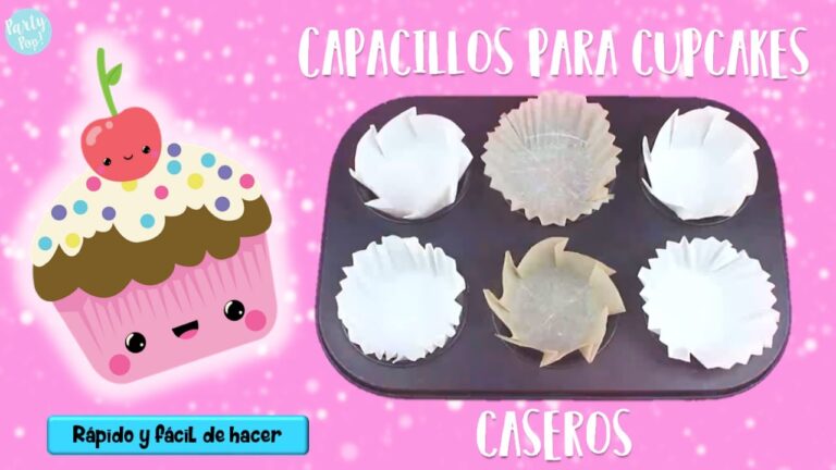 Como hacer papel para cupcakes