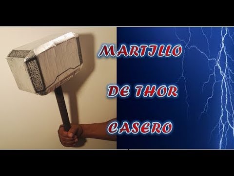 Como hacer el martillo de thor casero