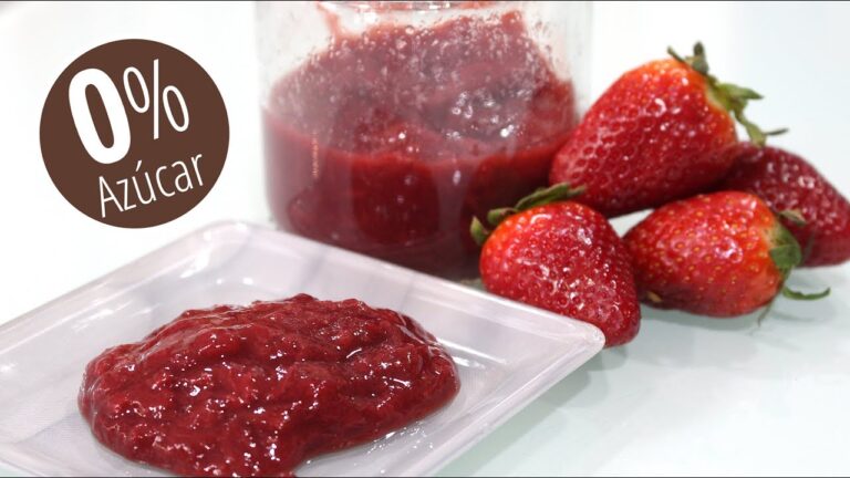 Aprende a preparar mermelada de fresas sin azúcar en solo minutos