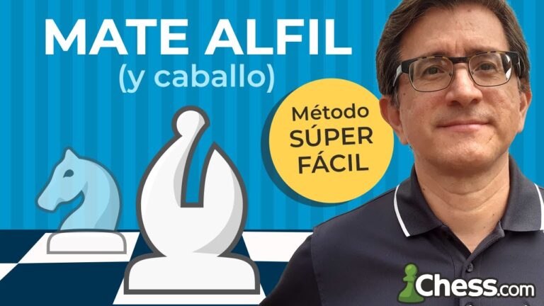 Aprende jaque mate con alfil y caballo en solo 5 pasos