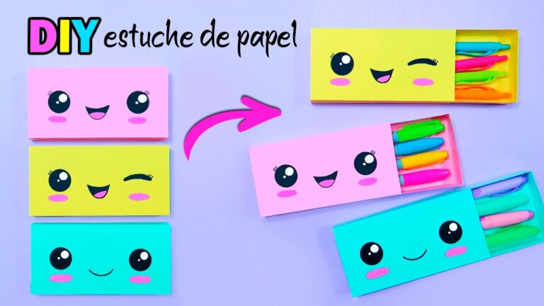 &iquest;Quieres aprender a hacer estuches de papel? Descubre c&oacute;mo en estos sencillos pasos