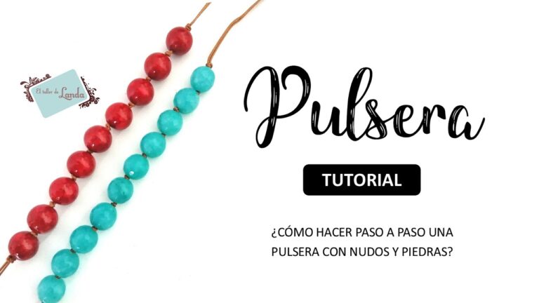 Aprende a hacer collares únicos con nudos y piedras en casa