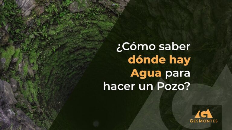 Localiza agua fácilmente para tu pozo: descubre cómo