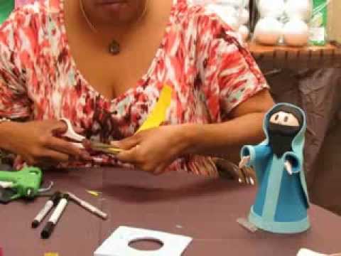 Crea tu propio belén único: Aprende a hacer los Reyes Magos en tela