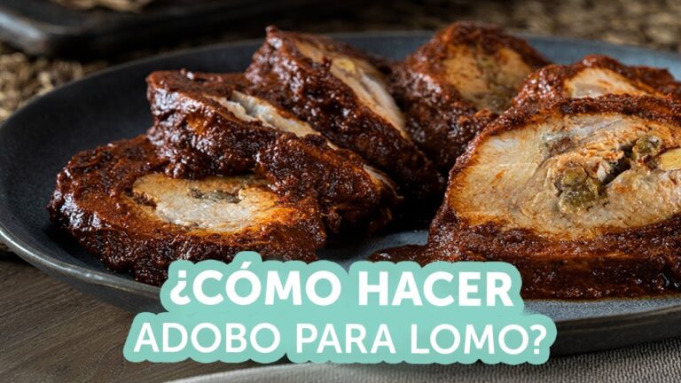 Consigue un lomo irresistible con nuestro adobo casero en 5 pasos