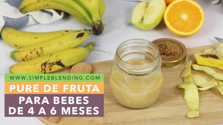 Aprende a preparar la fruta para bebés en 5 pasos