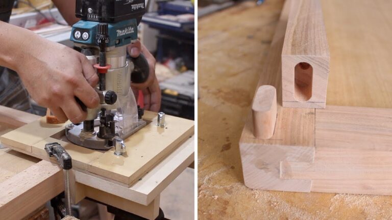 Aprende a crear espigas de madera con fresadora.