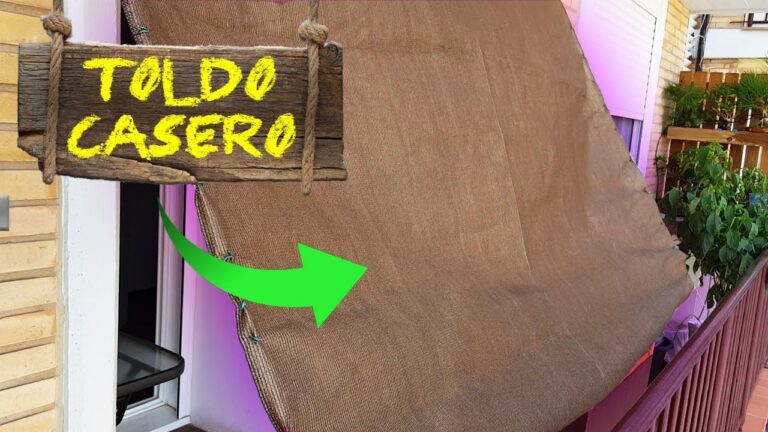 Aprende a crear tu propio toldo vertical en casa en 5 pasos