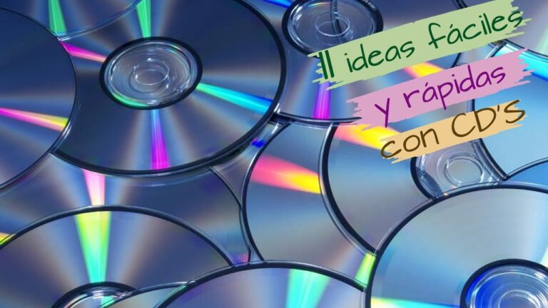 Transforma tus CDs en obras de arte con estas manualidades: cómo hacer con CD usados